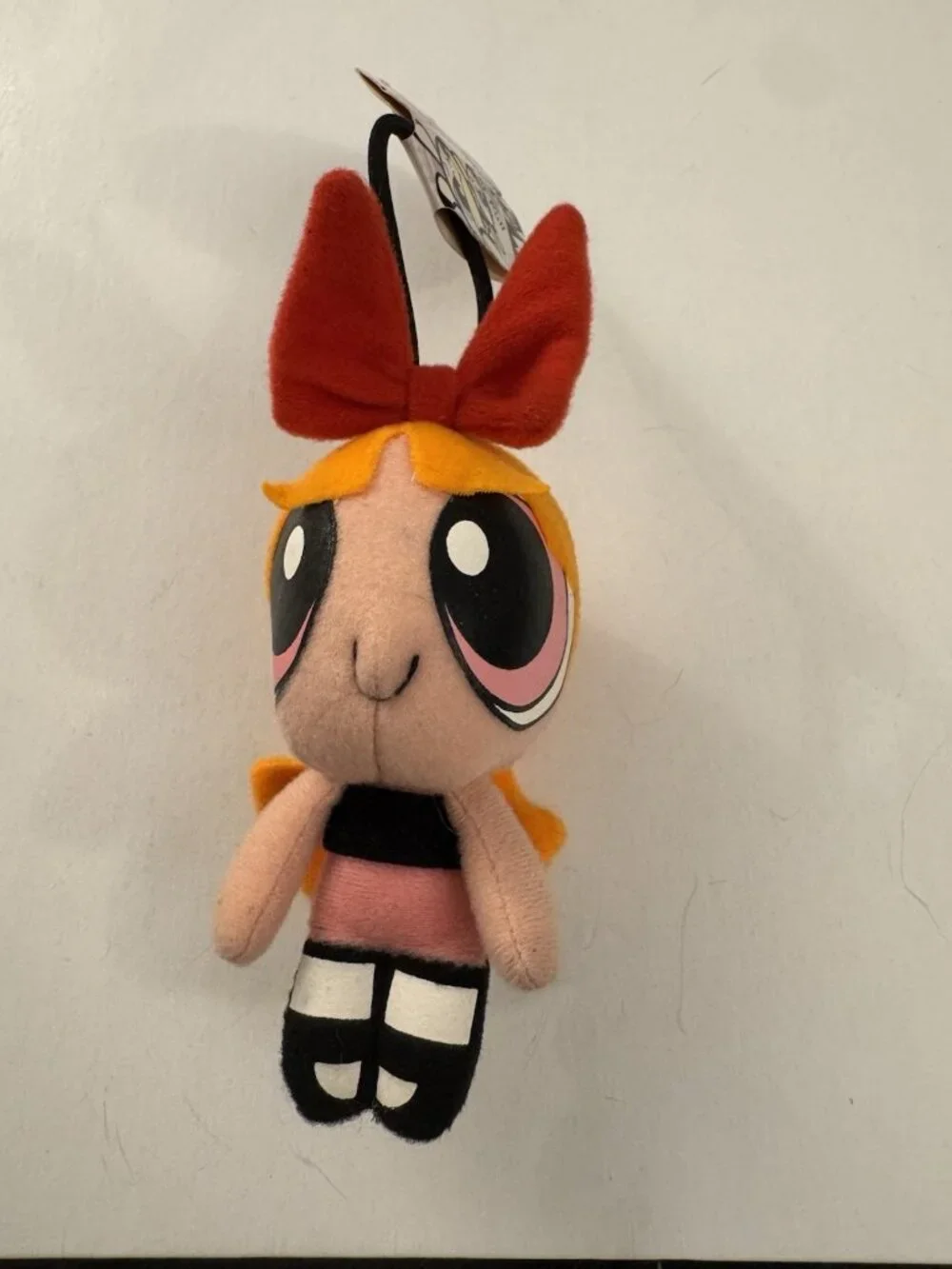 Trendmasters Power Puff Girls Blossom Doll Plush with Pull Band Vintage PD7